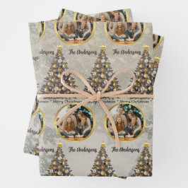 Custom Photo Christmas Wrapping Paper 
