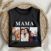 Custom Photo Collage Mama – Personalized Gift T-shirt