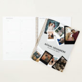 Custom Photo Collage Modern Family Friends  Planner (Display)