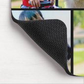 Custom Photo Collage Mousepad Voeg je 4 foto's toe Muismat (Hoek)