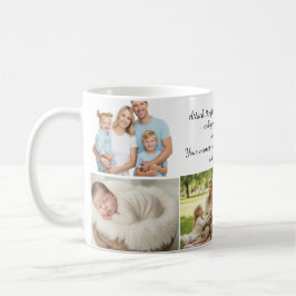 Custom Photo Collage Mug – Your Photo & Your Text  Koffiemok