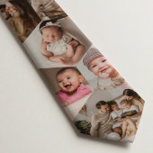 Custom Photo Collage Stropdas