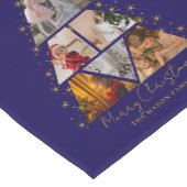 Custom Photo Collage Table Runner Korte Tafelloper (Hoek)