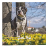 Custom Photo Cube with Text Personalized Design Kubus (Rechts)