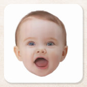 Custom Photo, Custom Photo Face Kartonnen Onderzetters (Voorkant)