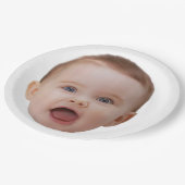Custom Photo, Custom Photo Face Papieren Bordje (Gekanteld)