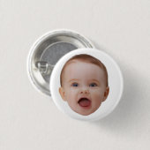 Custom Photo, Custom Photo Face Ronde Button 3,2 Cm (Voorkant /achterkant)