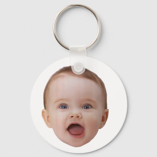 Custom Photo, Custom Photo Face Sleutelhanger (Voorkant)