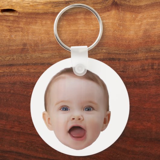 Custom Photo, Custom Photo Face Sleutelhanger (Voorkant)