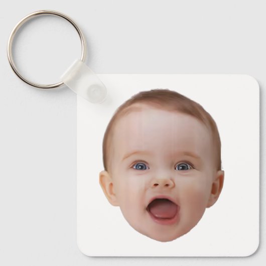 Custom Photo, Custom Photo Face Sleutelhanger (Voorkant)