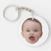 Custom Photo, Custom Photo Face Sleutelhanger (Voorkant)