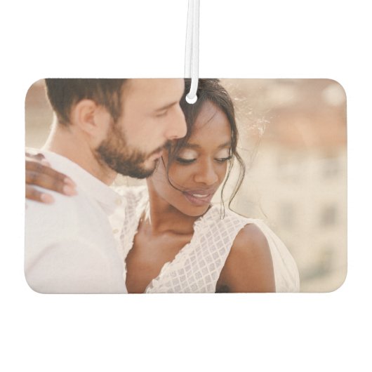 Custom Photo Cute Design Your Own 2 Image  Luchtverfrisser (Achterkant)