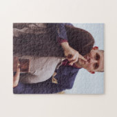 Custom photo engagement  legpuzzel (Horizontaal)