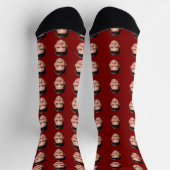 Custom Photo Face Socks, Funny Personalized Gift  Sokken (Top)