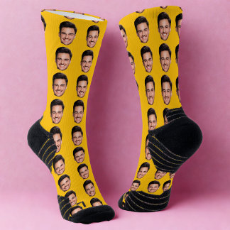 Custom Photo Face Socks Sokken