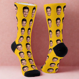 Custom Photo Face Socks Sokken