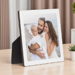 Custom Photo Family Fotoplaat<br><div class="desc">Celebrate family with timeless simplicity using this Minimalist Custom Photo Family Plaque. Featuring your favorite photo printed on a sleek, frameless plaque, this design keeps the focus on what matters most — your loved ones. Its clean layout and modern typography make it perfect for home offices, living rooms, or gifting...</div>