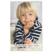 Custom Photo Family Quotes & Funny Sayings 2026 Kalender (Hoes)