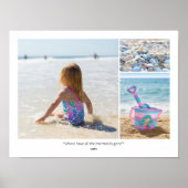  Custom Photo Family Quotes & Funny Sayings Modern Poster (Voorkant)