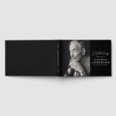 Custom Photo Funeral Sympathy Gastenboek (Volledig)