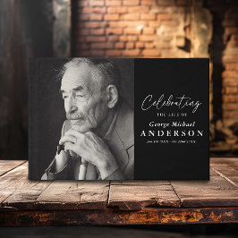 Custom Photo Funeral Sympathy Gastenboek