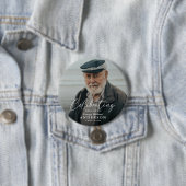 Custom Photo Funeral Sympathy Keepsake Ronde Button 7,6 Cm (In situ)