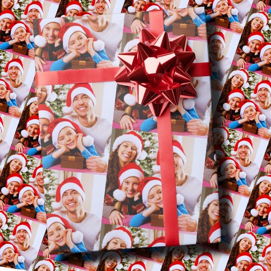 Custom Photo Gift Wrap, Familie Custom Afbeelding  Cadeaupapier