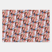 Custom Photo Gift Wrap, Familie Custom Afbeelding  Inpakpapier Vel (Voorkant 3)