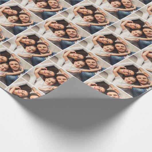 Custom Photo Gift Wrap – Personalized Paper Cadeaupapier (Hoek)
