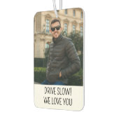 Custom Photo Girlfriend Boyfriend Gift for Mom Dad Luchtverfrisser (Links)