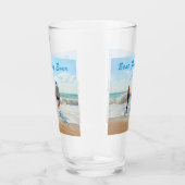 Custom Photo Glass Uw Familie Foto's Met Tekst Glas (Rechts)