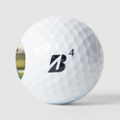 Custom Photo Golf Ball with Text Personalization Golfballen (Logo)