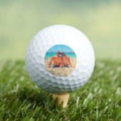 Custom Photo Golf Balls Stamps Personalized Gift Golfballen (Insitu Shirt)