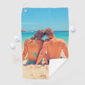 Custom Photo Golf Handdoek Uw eigen ontwerp (Insitu)