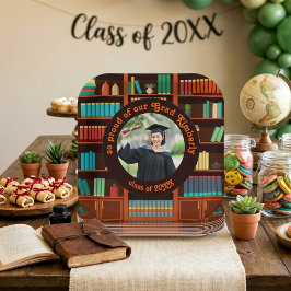 Custom Photo Graduation Paper Plate Papieren Bordje