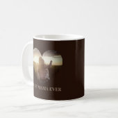Custom Photo Heart Coffee Mug mom gift  Koffiemok (Voorkant links)