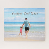 Custom Photo Jigsaw Puzzle Gift Personalized Text Legpuzzel (Horizontaal)