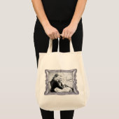Custom Photo Jubileum Fancy Silver Lijst, YPI Tote Bag (Voorkant (product))
