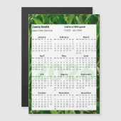Custom Photo Lawn Care 2026 Calendar Magnet (Voorkant / Achterkant)