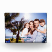 Custom Photo Lijst Gift - Unique Family Keepsake Fotoblokken (Voorkant)