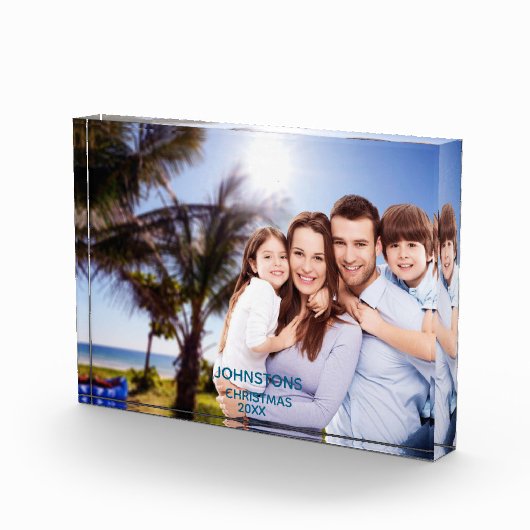 Custom Photo Lijst Gift - Unique Family Keepsake Fotoblokken (Rechts)
