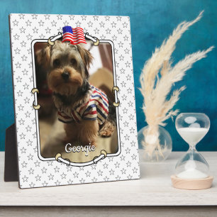 Custom Photo Lijst USA American Flag Patriotic Fun Fotoplaat