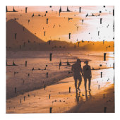 Custom Photo Love Typografie Kubus (Rechts)