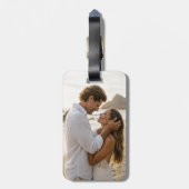 Custom Photo Luggage Tag Bagagelabel (Achterkant verticaal)