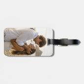 Custom Photo Luggage Tag Bagagelabel (Achterkant horizontaal)