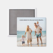 Custom Photo Magnets – Unique Memory Gift Magneet (Voorkant / Achterkant)
