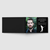 Custom Photo Memorial Funeral Forever Golfing Gastenboek (Volledig)