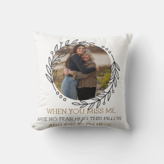 Custom Photo Memorial Pillow In Loving Memory Kussen