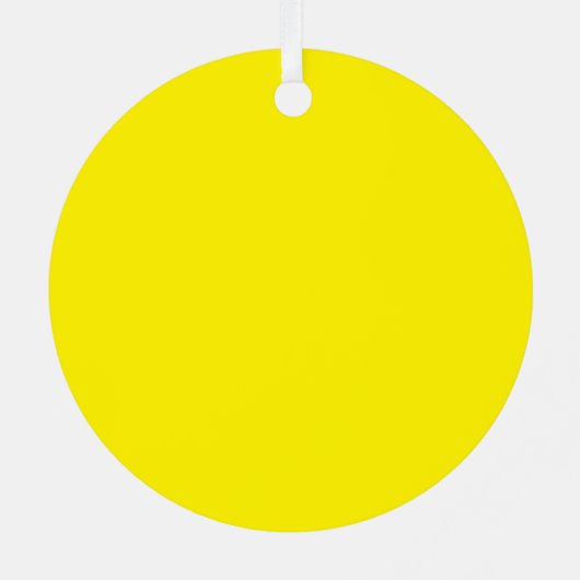 Custom Photo Metal Circle Christmas Ornament (Achterkant)