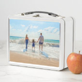 Custom Photo Metal Lunch Box Uw favoriete foto's (In situ)